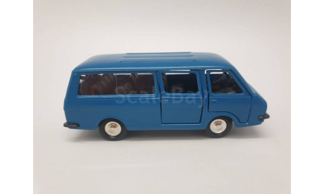 0064)РАФ 2203 Кобальтово-синий, масштабная модель, scale43
