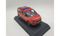 CITROEN new Berlingo ’Pompiers’ пожарный 2020 арт.155764, масштабная модель, scale43, Citroën