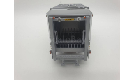 BERLIET GC 190 Benne Ordures Menageres, beige / grey арт.BER041A, масштабная модель, scale43