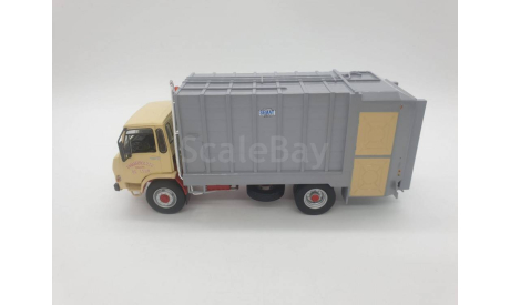 BERLIET GC 190 Benne Ordures Menageres, beige / grey арт.BER041A, масштабная модель, scale43