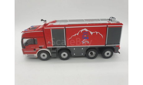 MAN TGS PROTEUS GEIE TMB ПОЖАРНЫЙ арт. firesp003, масштабная модель, scale43