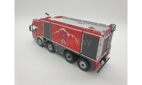 MAN TGS PROTEUS GEIE TMB ПОЖАРНЫЙ арт. firesp003, масштабная модель, scale43