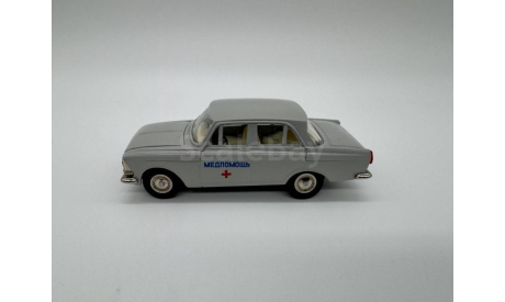 0346) Москвич 408 медслужба, масштабная модель, scale43