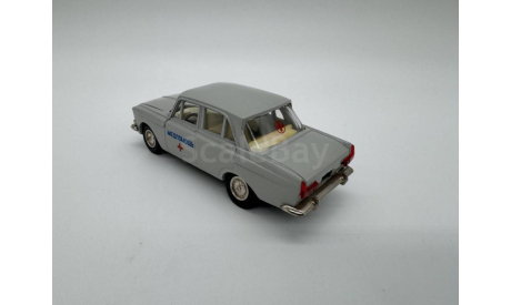 0346) Москвич 408 медслужба, масштабная модель, scale43