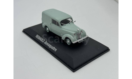 RENAULT JUVAQUATRE 1937 LIGHT GREEN арт.7711575916, масштабная модель, scale43