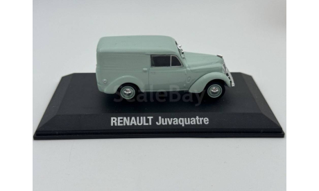 RENAULT JUVAQUATRE 1937 LIGHT GREEN арт.7711575916, масштабная модель, scale43