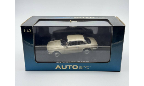 ALFA ROMEO 1750 GTV 1967, light gold арт.50104, масштабная модель, scale43