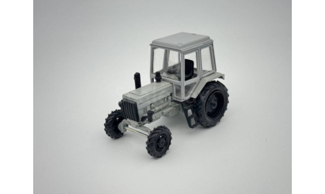 0239)Трактор МТЗ-82 ’Беларус’ октябрь 1991 (серый), масштабная модель, scale43