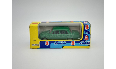 0152)Волжский 2101 перламутрово-зеленый, масштабная модель, scale43