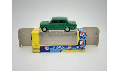 0152)Волжский 2101 перламутрово-зеленый, масштабная модель, scale43