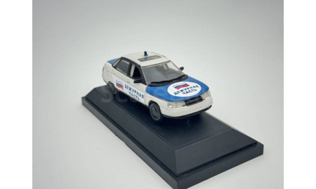 0228) Волжский 2110 ’Дежурная часть’, масштабная модель, scale43