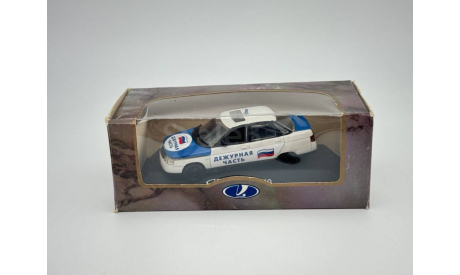 0228) Волжский 2110 ’Дежурная часть’, масштабная модель, scale43