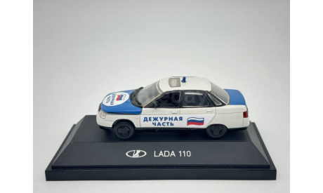 0228) Волжский 2110 ’Дежурная часть’, масштабная модель, scale43