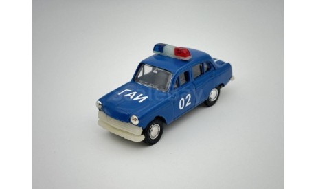 0100)Москвич 403 ГАИ, масштабная модель, scale43