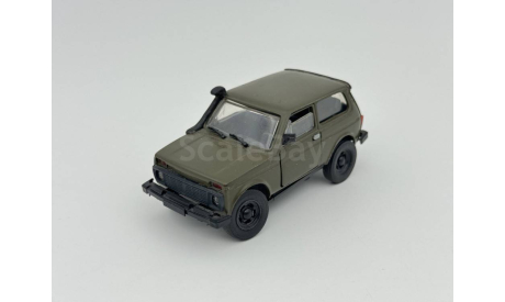 0212) Нива Зеленый, масштабная модель, scale43