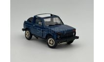 Niva 2121 Пикап Синий, масштабная модель, scale43
