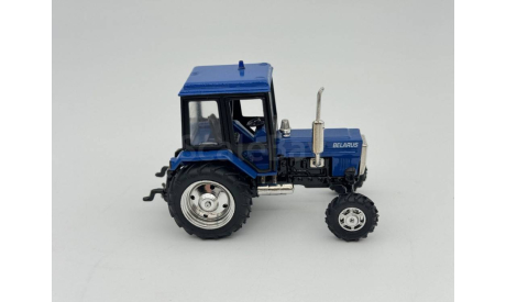 0242)Трактор МТЗ-82 синий ’Служба спасения’, масштабная модель, scale43