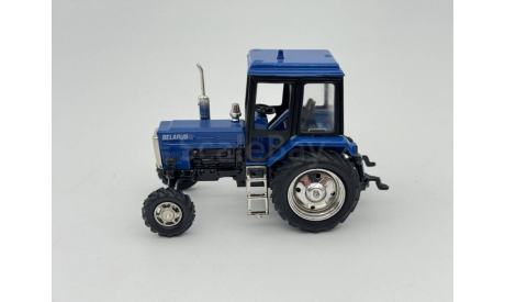 0242)Трактор МТЗ-82 синий ’Служба спасения’, масштабная модель, scale43