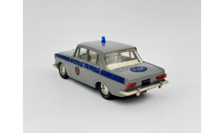 Москвич-408 Милиция Серый, масштабная модель, scale43