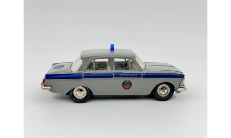 Москвич-408 Милиция Серый, масштабная модель, scale43