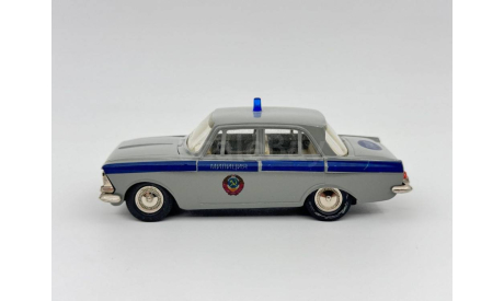 Москвич-408 Милиция Серый, масштабная модель, scale43