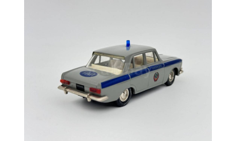 Москвич-408 Милиция Серый, масштабная модель, scale43