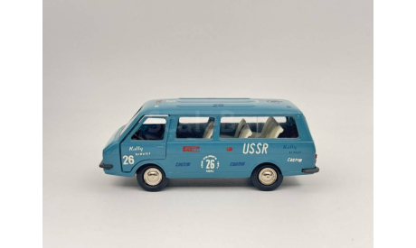 0147) РАФ-2203 Голубой, масштабная модель, scale43