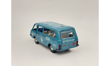 0147) РАФ-2203 Голубой, масштабная модель, scale43