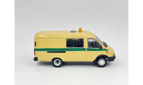 0136) Горький 3221 (Инкассация), масштабная модель, scale43, ГАЗ