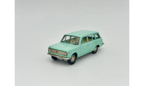 0128)Волжский-2102 А-11 Бирюзовый, масштабная модель, scale43