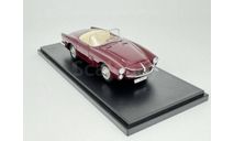 PEGASO Z-102 Spider Serra Barcelona open roof (1956), maroon арт.EMEU43005C, масштабная модель, scale43