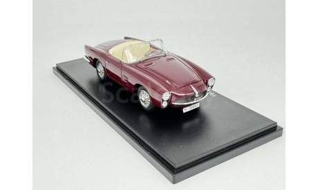 PEGASO Z-102 Spider Serra Barcelona open roof (1956), maroon арт.EMEU43005C, масштабная модель, scale43