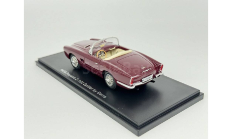 PEGASO Z-102 Spider Serra Barcelona open roof (1956), maroon арт.EMEU43005C, масштабная модель, scale43