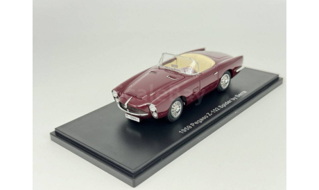 PEGASO Z-102 Spider Serra Barcelona open roof (1956), maroon арт.EMEU43005C, масштабная модель, scale43