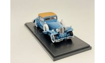 CORD L-29 Coupe 1929 by Hayes for Count Alexis de Sakhnoffsky chassis 2927005, blue арт.EMUS43003A, масштабная модель, scale43