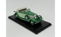 Hispano-Suiza J12 Drophead Coupe by Fernandez Darrin (Paris) half open, 1934 (2 tone green) арт.EMEU43001A, масштабная модель, scale43