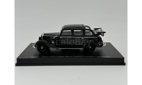 Mercedes-Benz 260D Pullman Landaulet 1940 (black) арт.EMGEMB43001A, масштабная модель, scale43