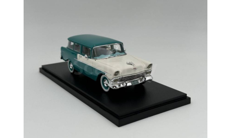 Chevrolet 150 Handyman wagon 1956 (blue / white) арт.EMUS43079A, масштабная модель, scale43