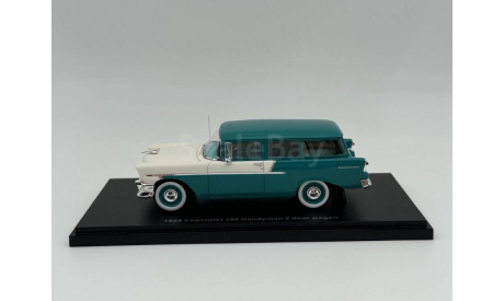 Chevrolet 150 Handyman wagon 1956 (blue / white) арт.EMUS43079A, масштабная модель, scale43
