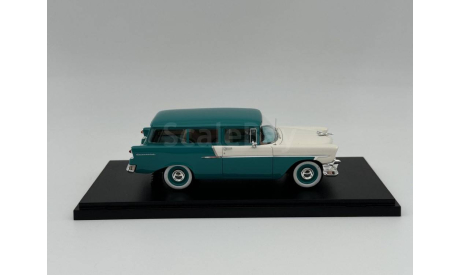 Chevrolet 150 Handyman wagon 1956 (blue / white) арт.EMUS43079A, масштабная модель, scale43