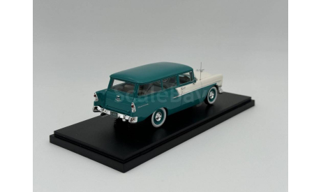 Chevrolet 150 Handyman wagon 1956 (blue / white) арт.EMUS43079A, масштабная модель, scale43