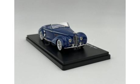 DELAHAYE 135 MC cabrio (1947), blue арт.EMEU43017C, масштабная модель, scale43