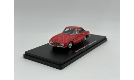 OSCA 1600 GT sport coupe (1963), red арт.EMEU4309A, масштабная модель, scale43