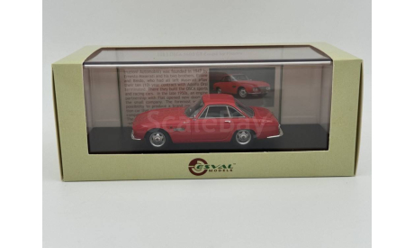 OSCA 1600 GT sport coupe (1963), red арт.EMEU4309A, масштабная модель, scale43