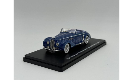 DELAHAYE 135 MC cabrio (1947), blue арт.EMEU43017C, масштабная модель, scale43