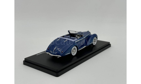 DELAHAYE 135 MC cabrio (1947), blue арт.EMEU43017C, масштабная модель, scale43