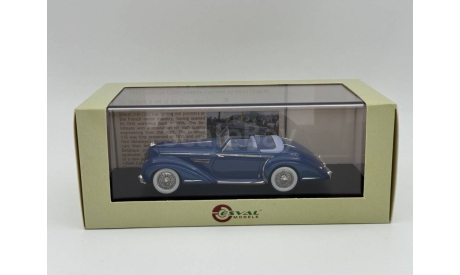 DELAHAYE 135 MC cabrio (1947), blue арт.EMEU43017C, масштабная модель, scale43