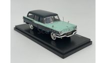 STUDEBAKER Commander Provincial - 4х дверный универсал 1957, dark green / mint арт.EMUS43008B, масштабная модель, scale43