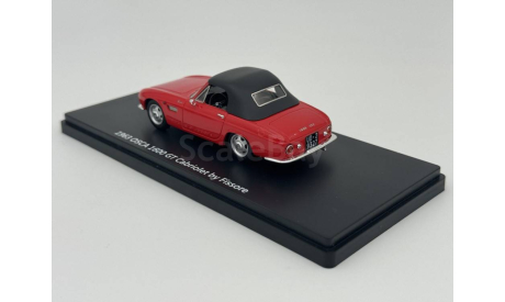 OSCA 1600 GT cabrio (1963), red арт.EMEU43009D, масштабная модель, scale43