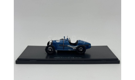 Amilcar C6 Racer №15 - 1928 - Blue арт.EMEU43018A, масштабная модель, scale43